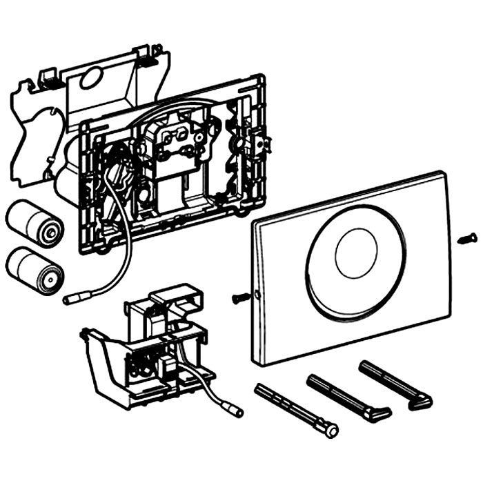 ������� �������������� ����� GEBERIT Sigma 10 115.891.SN.5