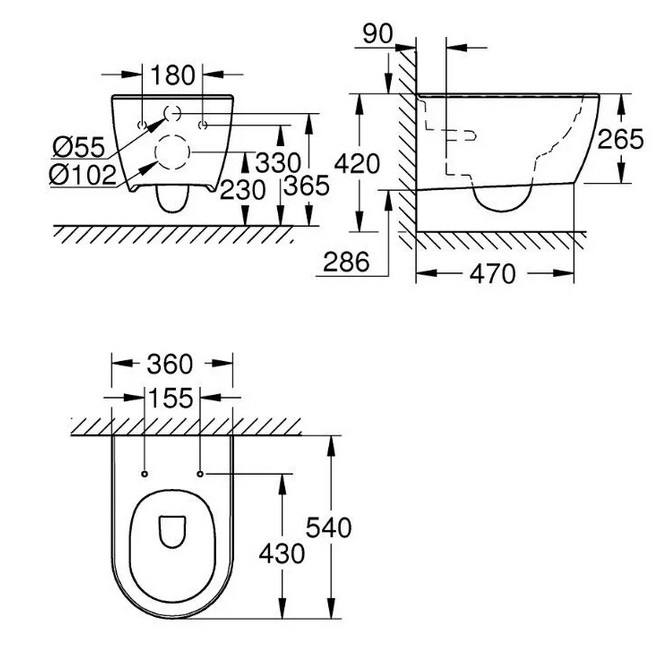 ������ ��������� Grohe Essence 3957100H