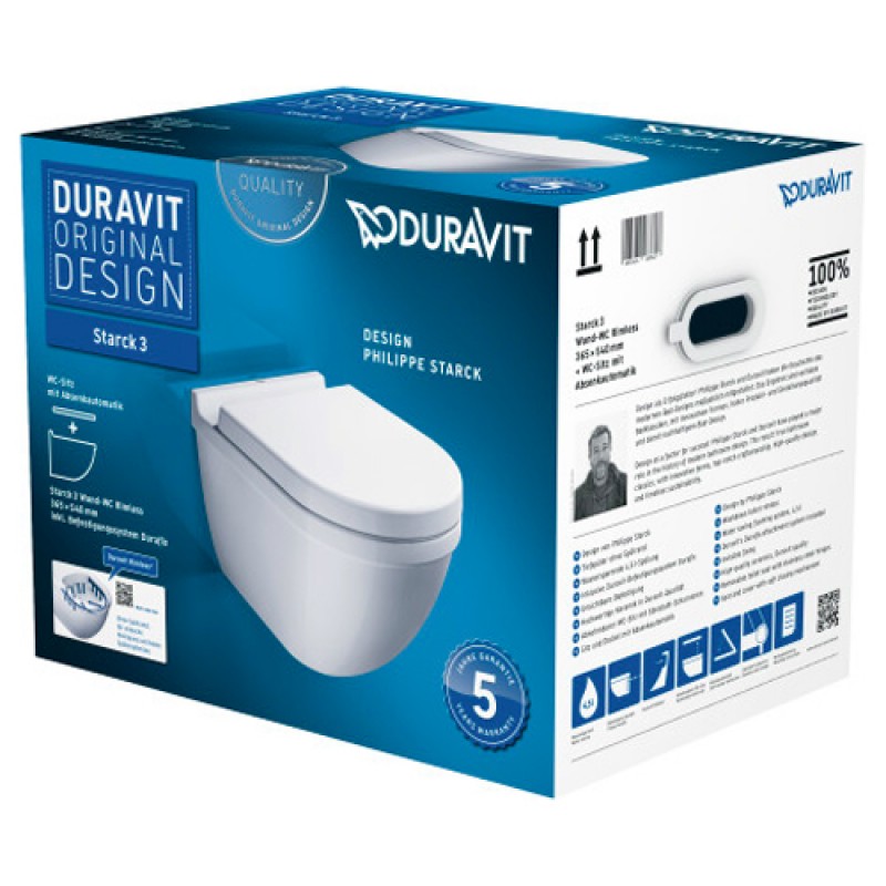 ������ ��������� Duravit Starck 3 Rimless (� ������� SoftClose) 45270900A1