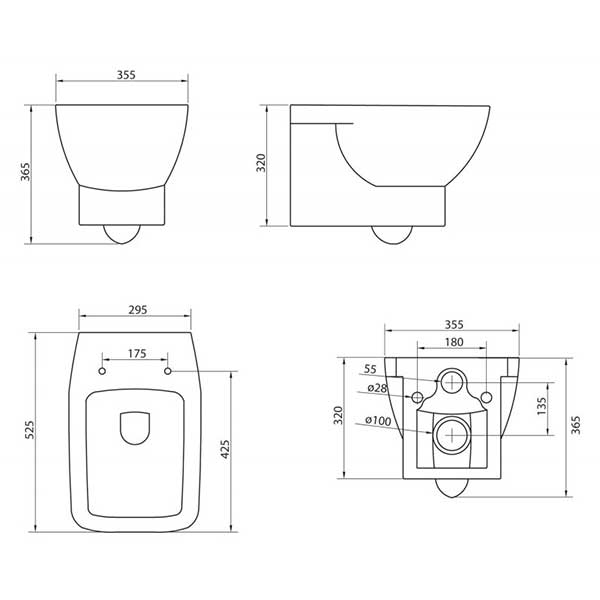 ������ ��������� BelBagno Lago BB128CH