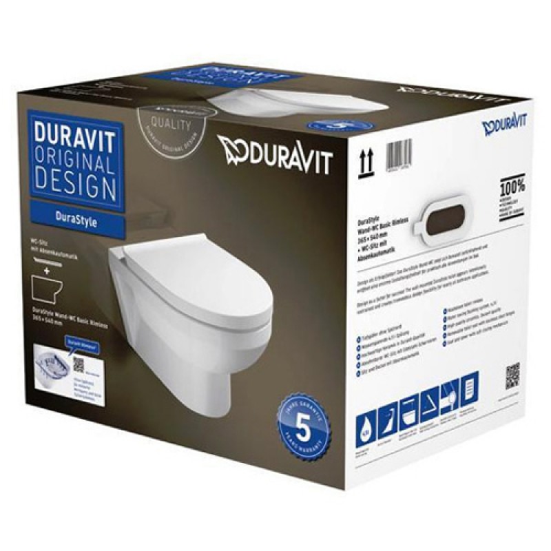 ������ ��������� Duravit Durastyle Basic Rimless (� ������� SoftClose) 45620900A1