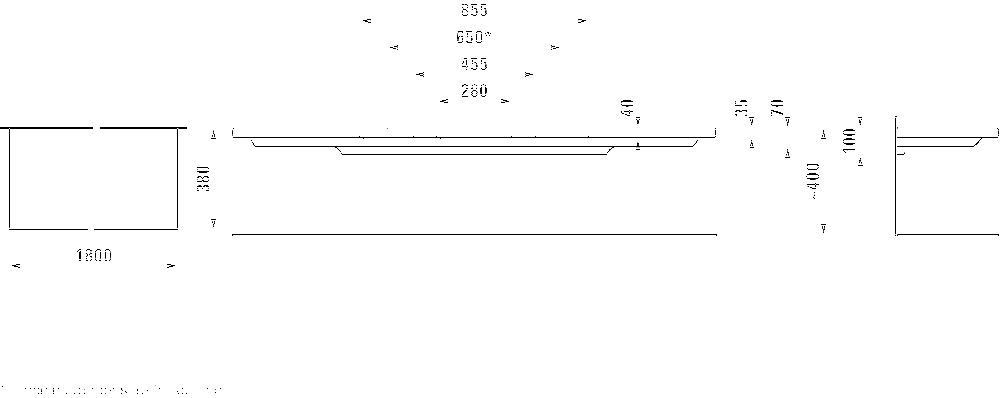 ������������ ������� Laufen Palace 180x38 8.7043.8.000.712.1