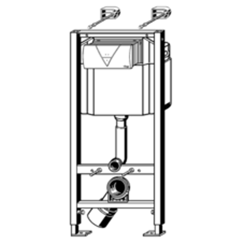 ����������� ��� ���������� ������� 3 � 1 Viega Eco-WC 673192