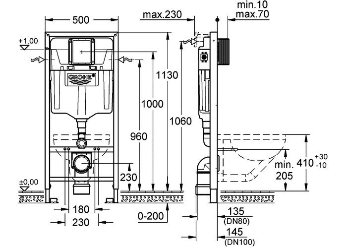 ����������� ��� ������� Grohe Rapid SL 38539001