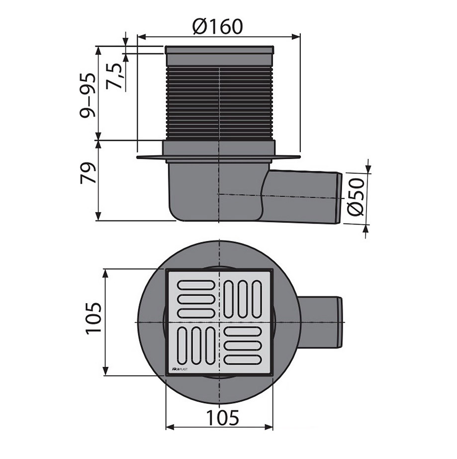 ������� ���� AlcaPlast APV1