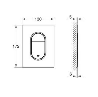 ������ ����� Grohe Arena Cosmopolitan 37624GN0 ������-�����